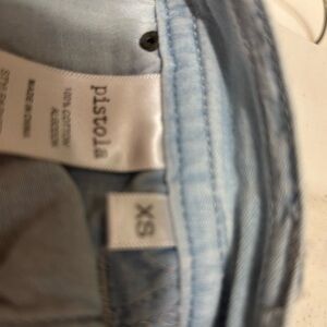 Pistola Light Blue Midi Skirt